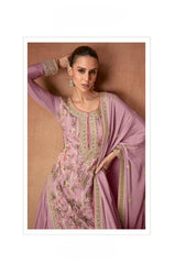VANYA Collection Pastel Dusty Pink Salwar Kameez - Anu Fashion