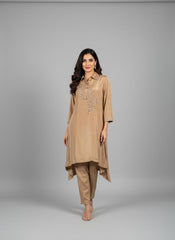 Armagnac Natural Crepe Co-ord set - Anu Fashion