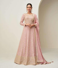 MAHI Collections Baby Pink Grown - Anu Fashion