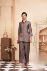 Brown Co Ord-set - Anu Fashion