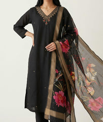 BLACK SALWAR SUIT - Anu Fashion