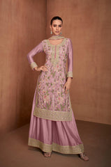 VANYA Collection Pastel Dusty Pink Salwar Kameez - Anu Fashion