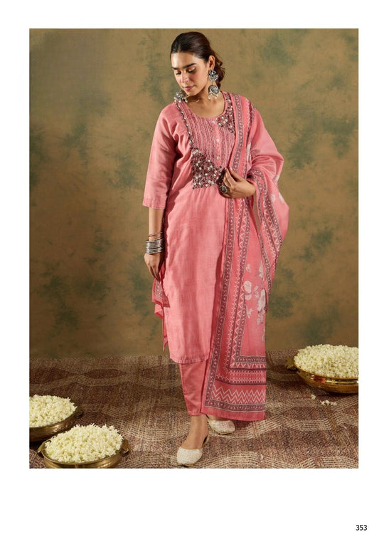 PINK SALWAR SET 676662